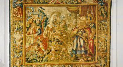Restauro degli arazzi della Pinacoteca "Molajoli"