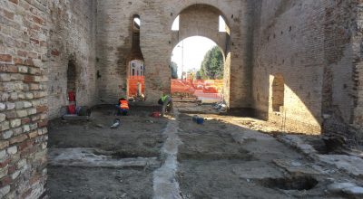 Fano, fortificazioni basso medievali a Porta Maggiore