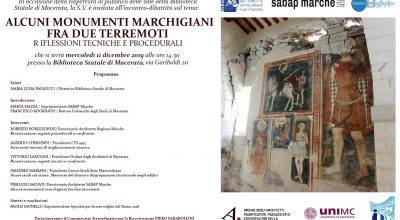 Alcuni monumenti marchigiani fra due terremoti