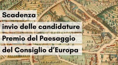 Premio del Paesaggio VII Edizione 2021, scadenza candidature il 15 dicembre