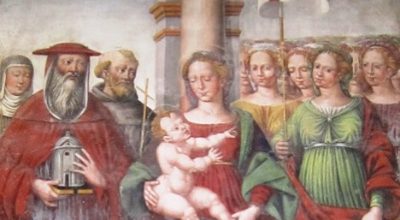 Art Bonus, restauro dell’affresco "Madonna con Bambino e Santi", Urbania, chiesa di Santa Chiara