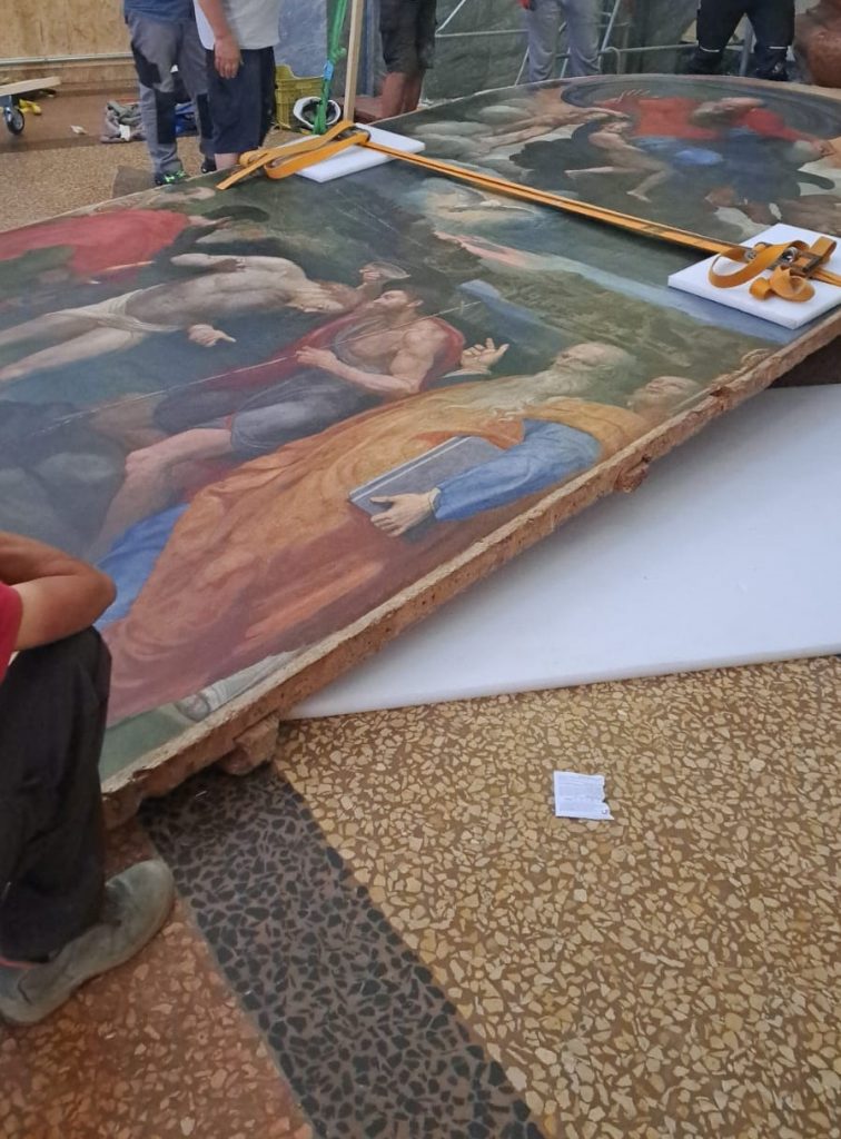 Ancona, chiesa di San Francesco, restauro del 