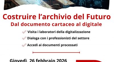 Costruire l’archivio del futuro: dal documento cartaceo al digitale