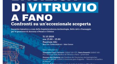 La scoperta di Fano protagonista alla XXVIII Borsa Mediterranea del Turismo Archeologico